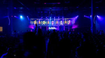 HLLTH conference stage