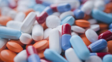 Variety of pills and capsules