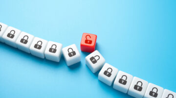 Opening a padlock breaks the chain. Using the correct key or combination. Overcoming barriers or limitations. Security breach. Failure to fulfill a promise.