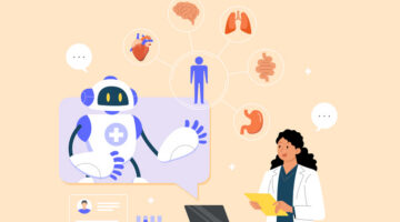 Artificial intelligence helps doctors analyze medical data for accurate treatment, store and analyze patient data.