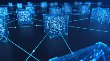 Blocks connected to the network chain and inside of the encrypted data.