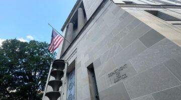The Robert F. Kennedy Department of Justice Building, home to the headquarters of the United States Department of Justice, is located in the heart of Washington, DC.