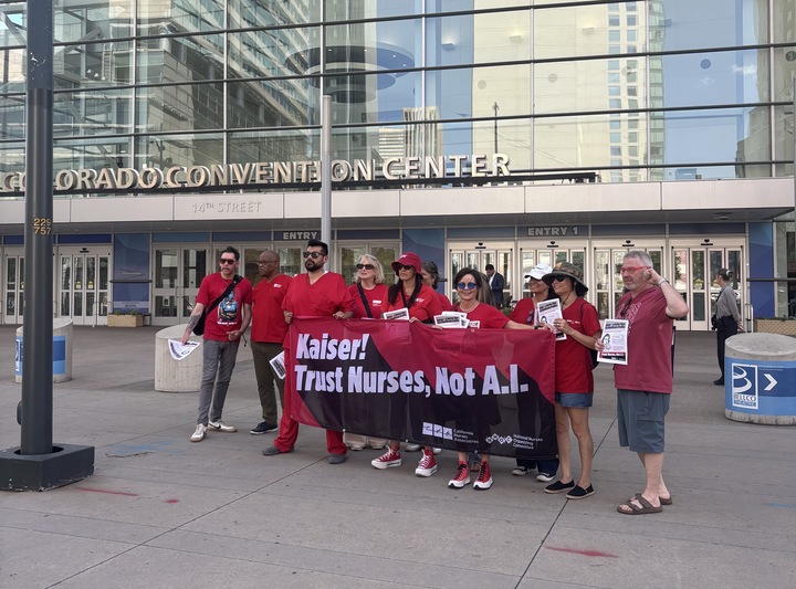 Kaiser Nurses Protest CEO’s AHA Appearance Over AI Concerns